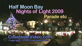 Half Moon Bay Nights of Light 2009 Parade etc