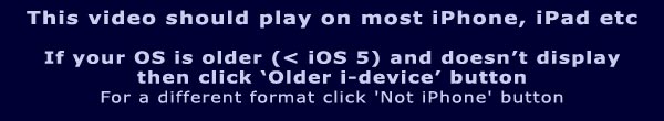 text: This video plays on iPhone and iPad
