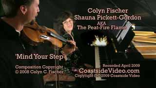 iPhone music video Link: Colyn Fischer & Shauna Pickett-Gordon 'Mind Your Step'