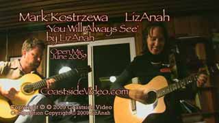 LizAnah and Mark Kostrzewa play LizAnah's 'You Will Always See'