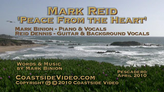 Mark Reid song - Peace From the Heart - Video Link