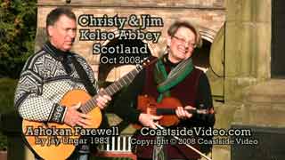 Christy & Jim at Kelso Abbey