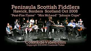 Peninsula Scottish Fiddlers - Peat-Fire Flame set in Scotland