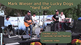 video link: Mark Wieser and the Lucky Dogs perform Yard Sale